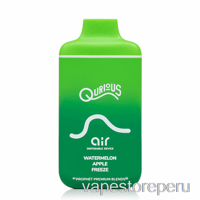 Vape Peru Qurious Air 6000 Desechable Sandía Manzana Helada